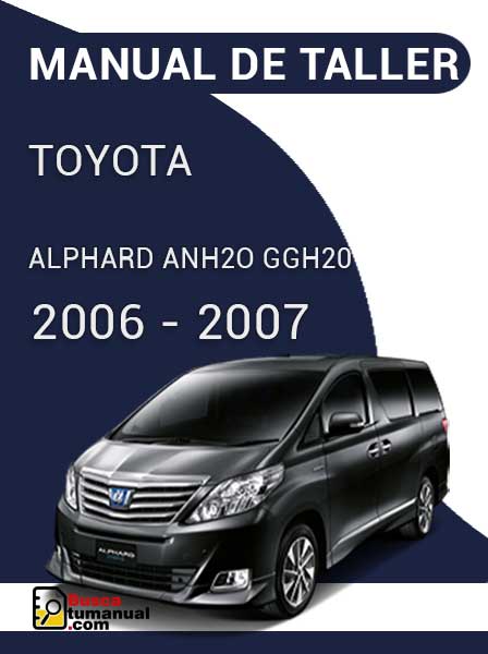 Manual Taller Toyota Alphard ANH20 GGH20 2006-2007