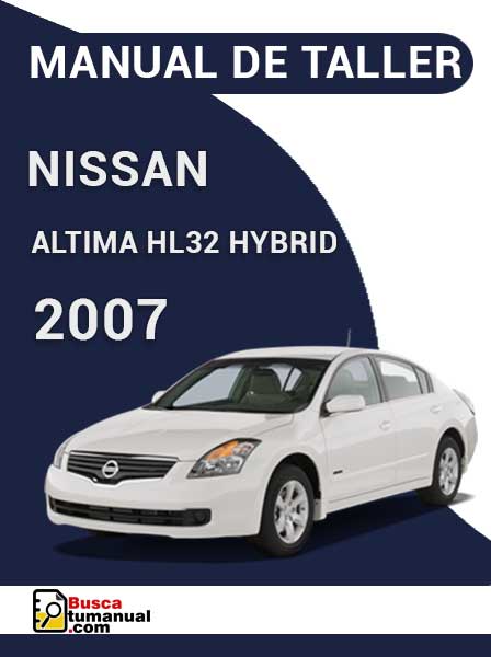 Manual de Taller Nissan Altima HL32 Hybrid 2007