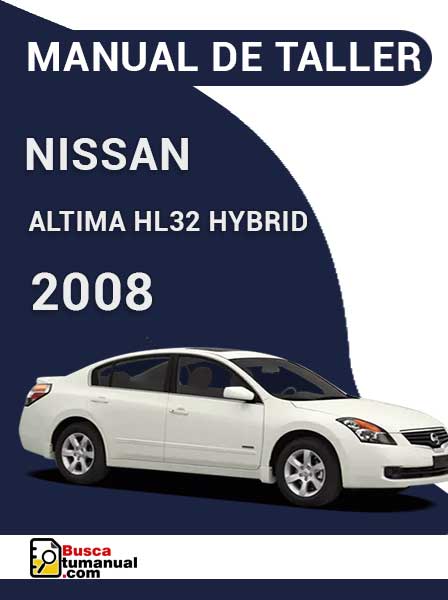 Manual de Taller Nissan Altima HL32 Hybrid 2008