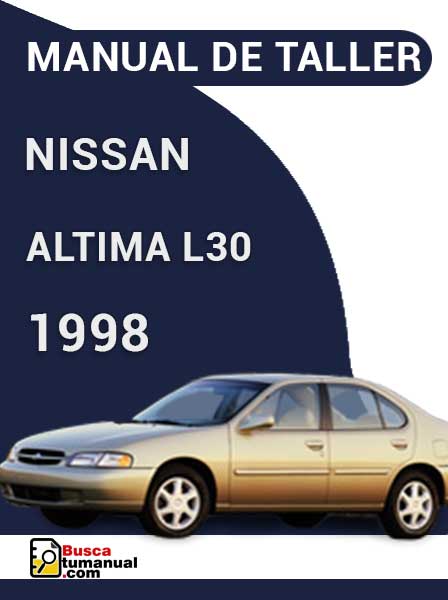 Manual de Taller Nissan Altima L30 1998
