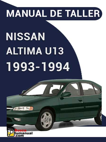 Manual de Taller Nissan Altima U13 1993-1994