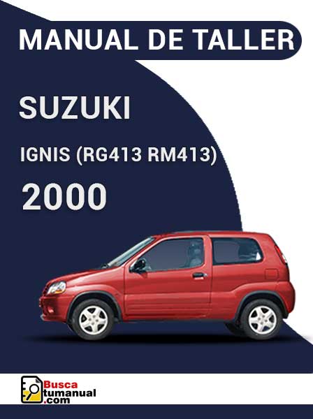 Manual de Taller Suzuki Ignis (RG413 RM413) 2000