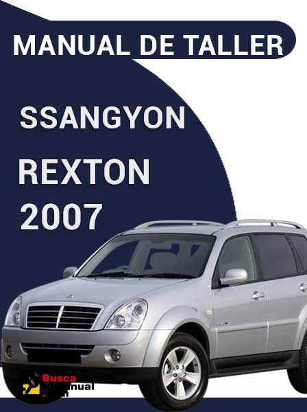 Manual de Taller Ssangyong REXTON 2007