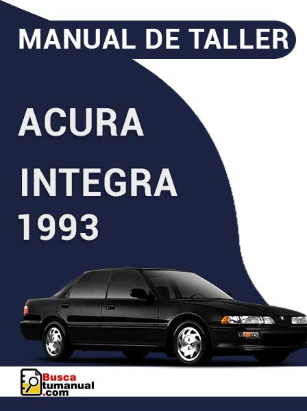Manual de Taller Acura Integra 1993