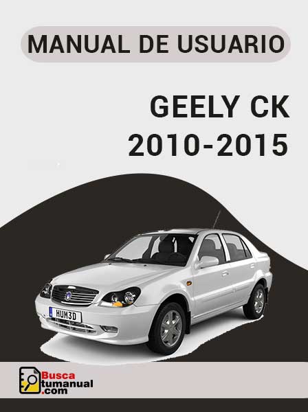 Manual de Usuario Geely CK 2010-2015