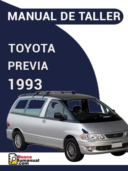 Manual de Taller Toyota Previa 1993