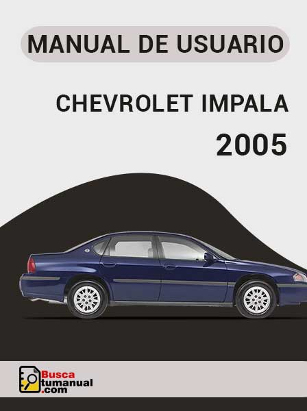 Manual de Usuario Chevrolet Impala 2005