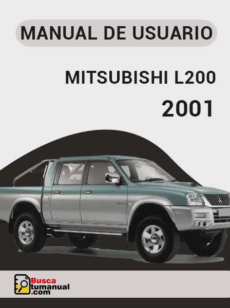 Manual de Usuario Mitsubishi L200 2001