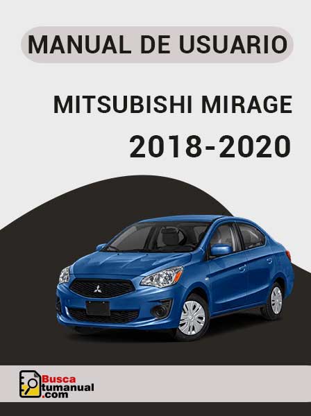 Manual de Usuario Mitsubishi Mirage 2018-2020