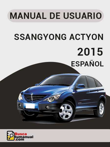Manual de Usuario SsangYong Actyon 2015