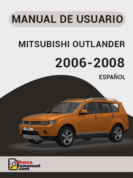 Manual de Usuario Mitsubishi Outlander 2006-2008 Español