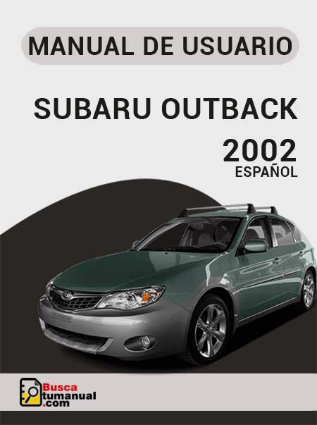 Manual de Usuario Subaru Outback 2002 Español