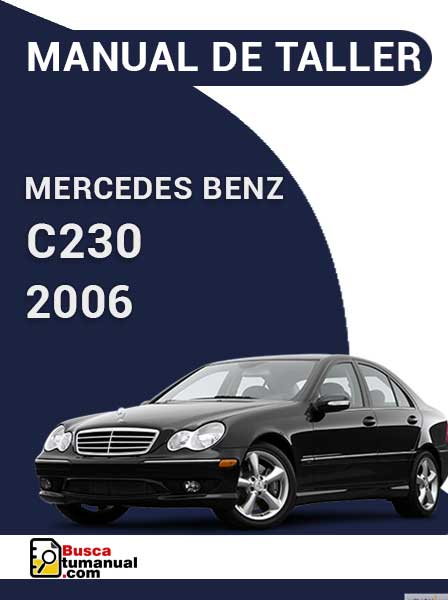 Manual de Taller Mercedes Benz C230 2006