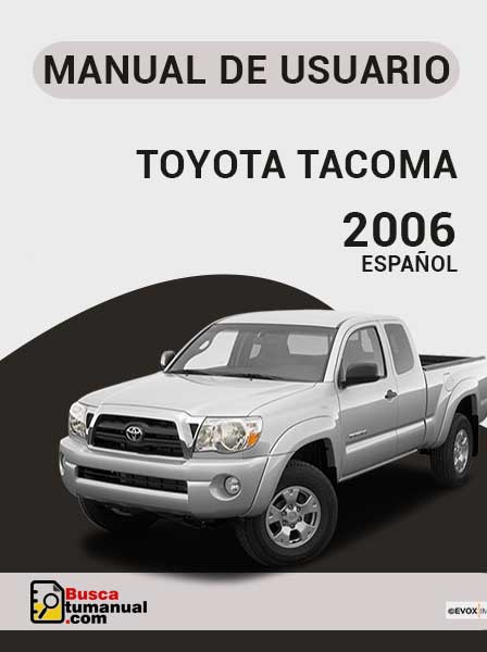 Manual de Usuario Toyota Tacoma 2006 Español