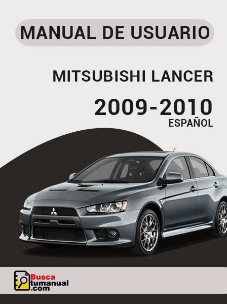 Manual de Usuario Mitsubishi Lancer 2009-2010