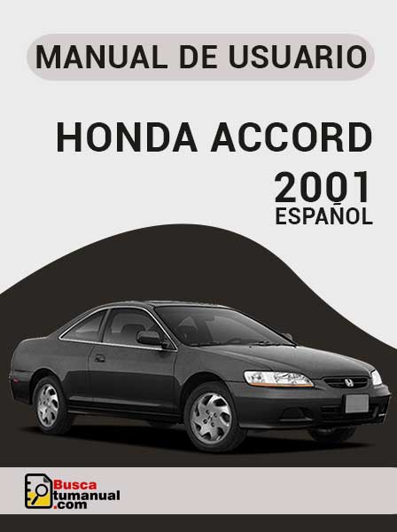 Manual de Usuario Honda Accord 2001 Español