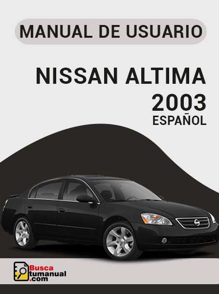 Manual de Usuario Nissan Altima 2003 Español