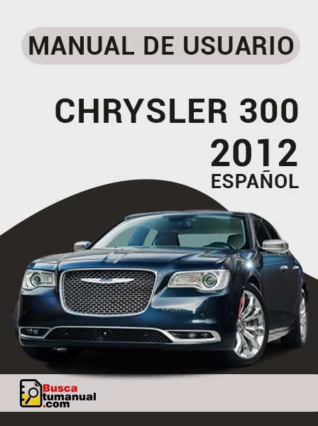 Manual de Usuario Chrysler 300 2012 Español