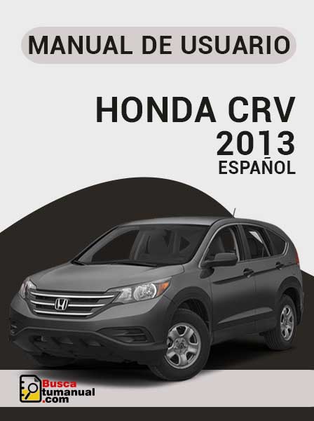 Manual de usuario Honda CRV 2013