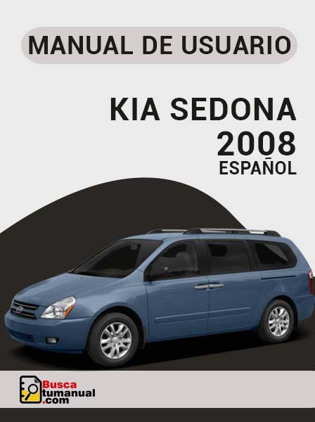 Manual de usuario Kia Sedona 2008