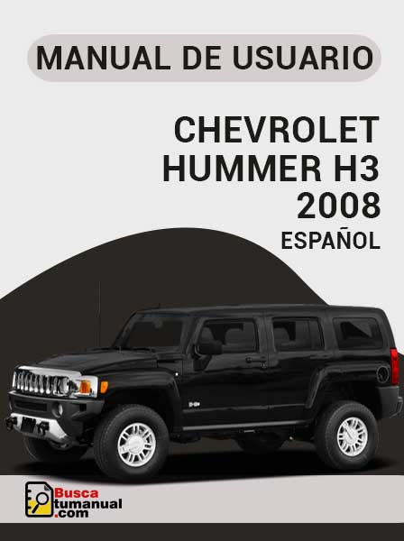 Manual Usuario Hummer H3 2008