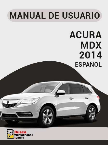 Manual de Usuario Acura MDX 2014