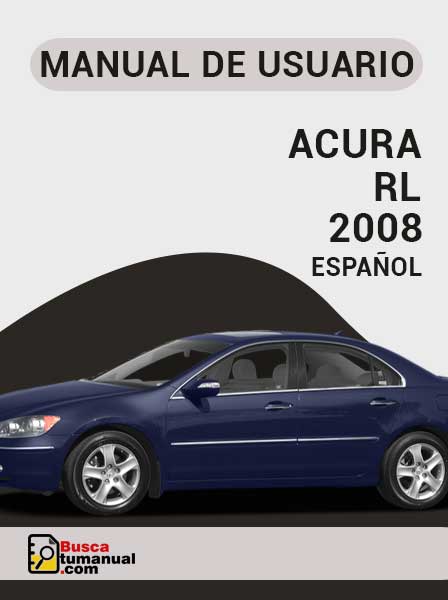 Manual de Usuario Acura RL 2008