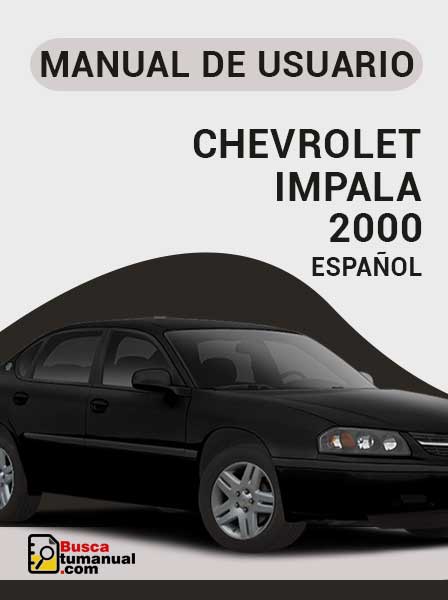 Manual de Usuario Chevrolet Impala 2000