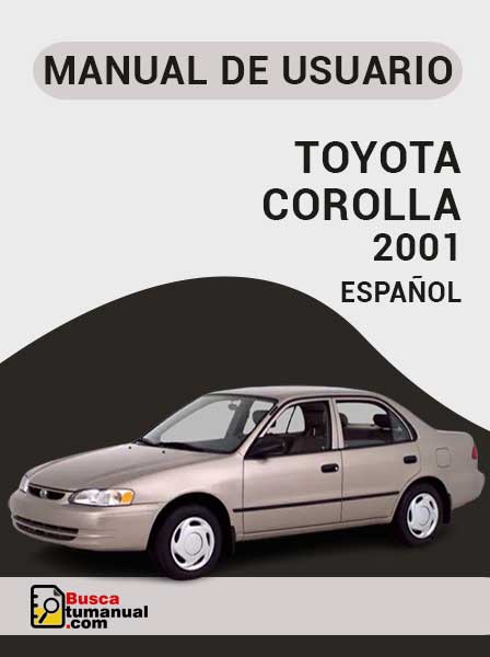 Manual de Usuario Toyota Corolla 2001