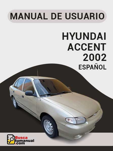 Manual de Usuario Hyundai Accent 2002
