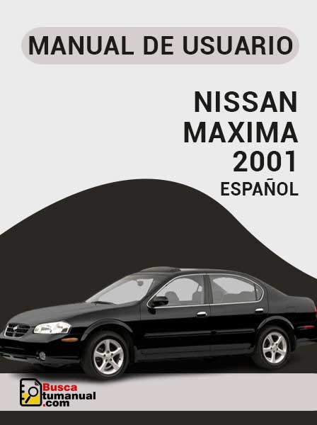 Manual de Usuario Nissan Maxima 2001