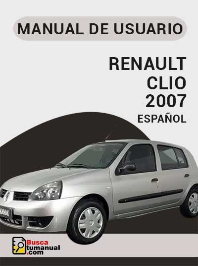 Manual de Usuario Renault Clio 2007 Español