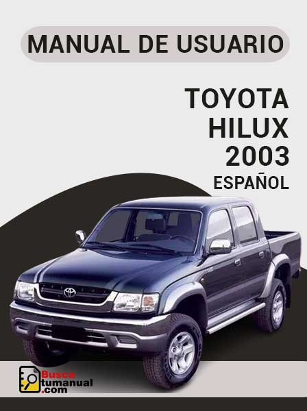 Manual de Usuario Toyota Hilux 2003 Español