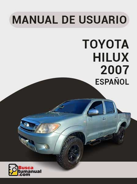 Manual de Usuario Toyota Hilux 2007 Español