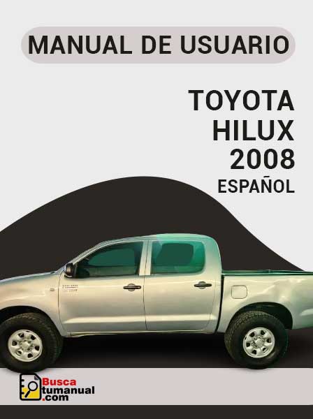 Manual de Usuario Toyota Hilux 2008 Español