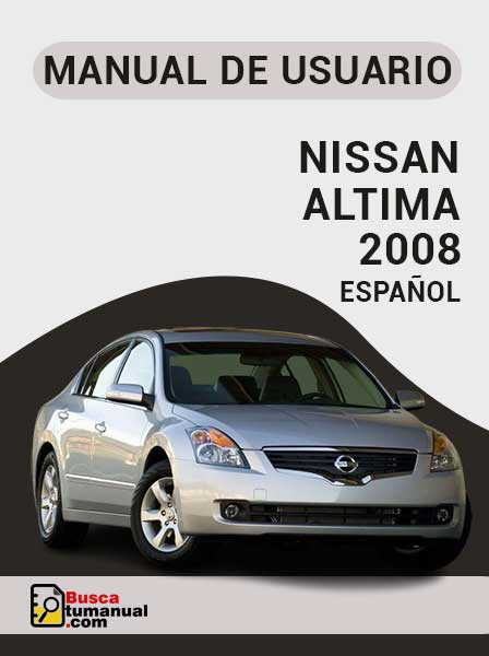 Manual Usuario Nissan Altima 2008 Español