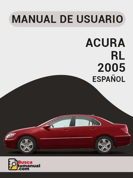 Manual de Usuario Acura RL 2005 Español