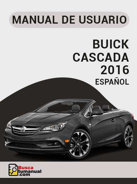 Manual de Usuario Buick Cascada 2016 Español