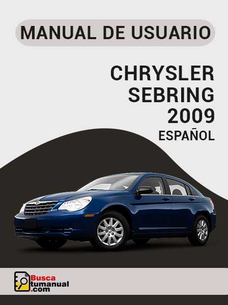 Manual de Usuario Chrysler Sebring 2009 Español