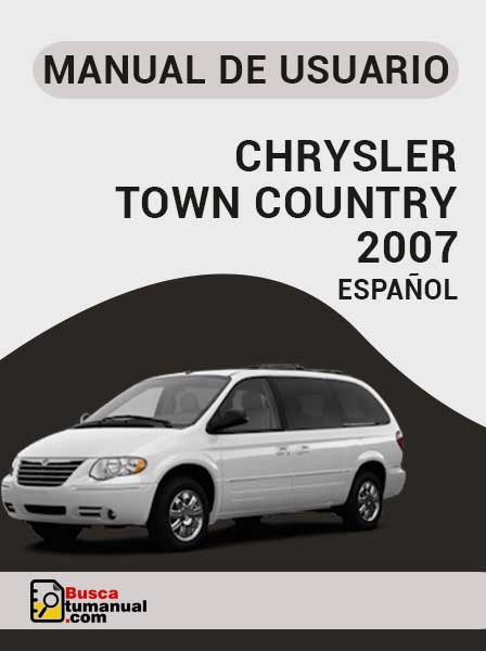 Manual de Usuario Chrysler Town Country 2007 Español