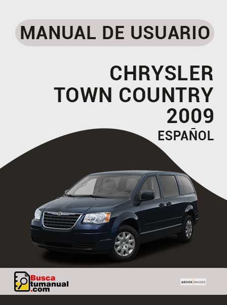 Manual de Usuario Chrysler Town Country 2009 Español