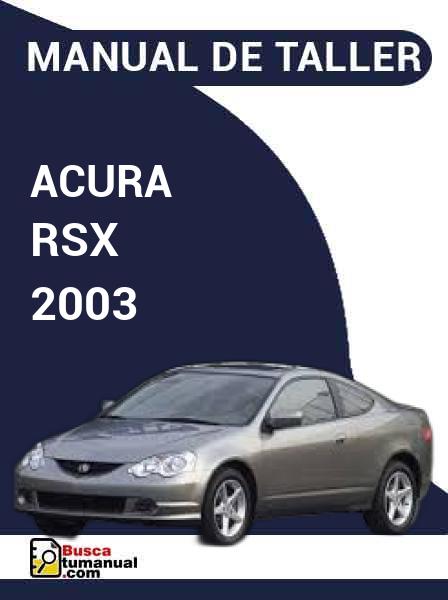 Manual de Taller Acura RSX 2003