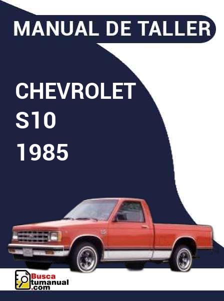 Manual de Taller Chevrolet S10 1985